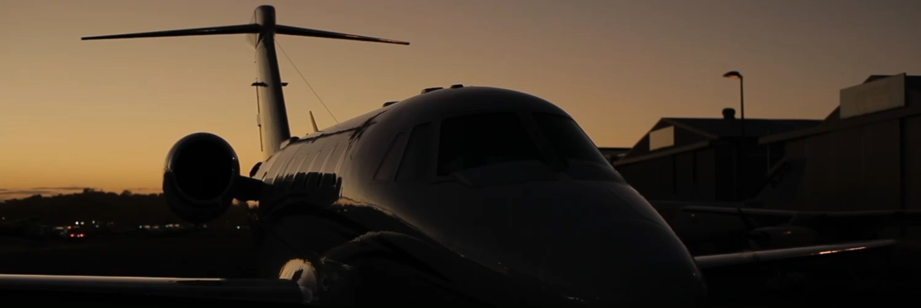 a plane at a terminal